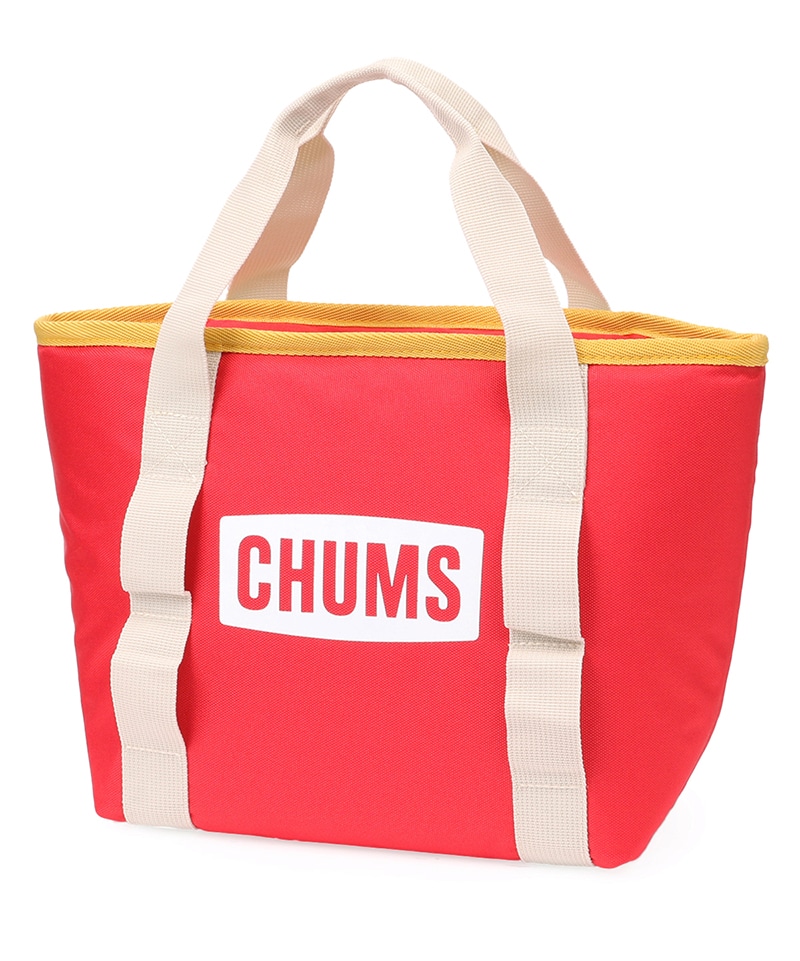 CHUMS LOGO SOFT COOLER TOTE MINI RED