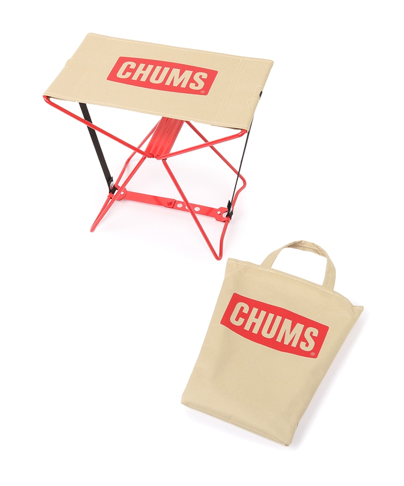 CHUMS MINI FOLDABLE STOOL BEIGE