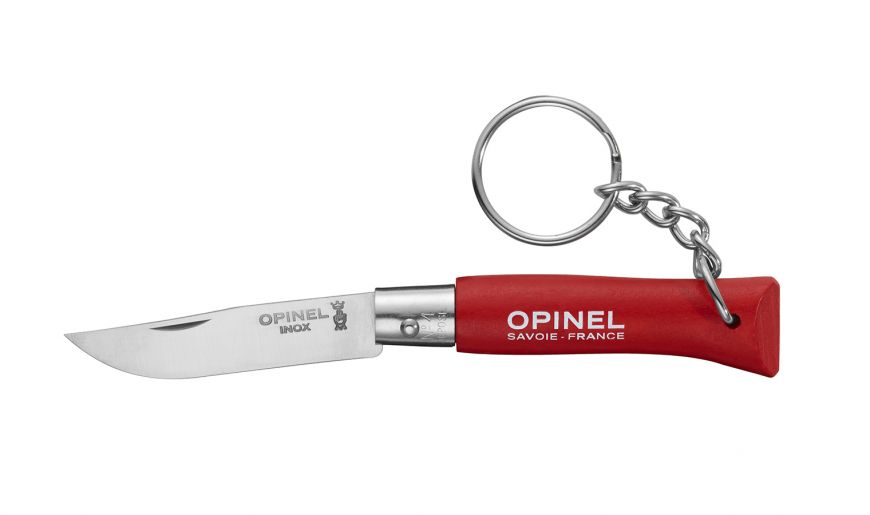 OPINEL KEYRING NO.4 RED