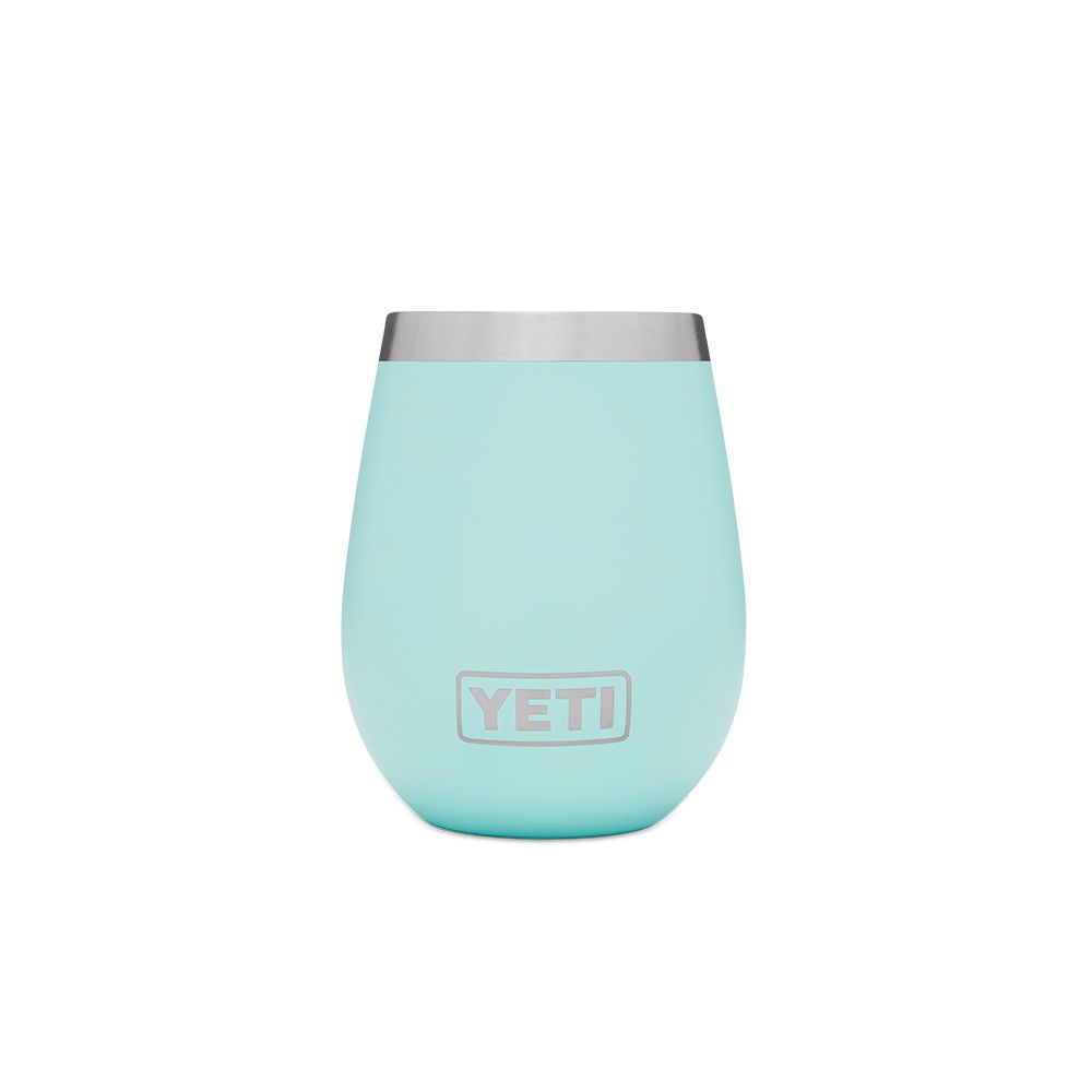 YETI RAMBLER 10 OZ WINE TUMBLER SEAFOAM