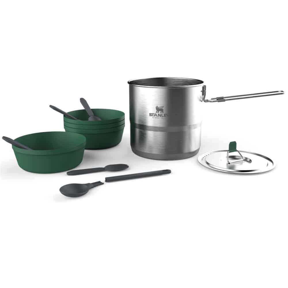STANLEY ADVENTURE COOK SET 2.5L.FOR 4 STAINLESS STEEL