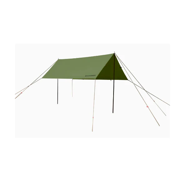 BLACKDEER NEST COTTON RECTANGULAR TARP 400 GREEN