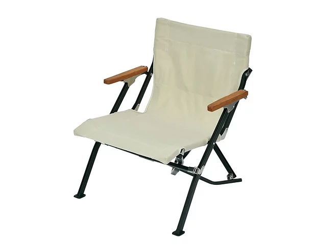 SNOW PEAK LOW CHAIR SHORT LUXE IVORY