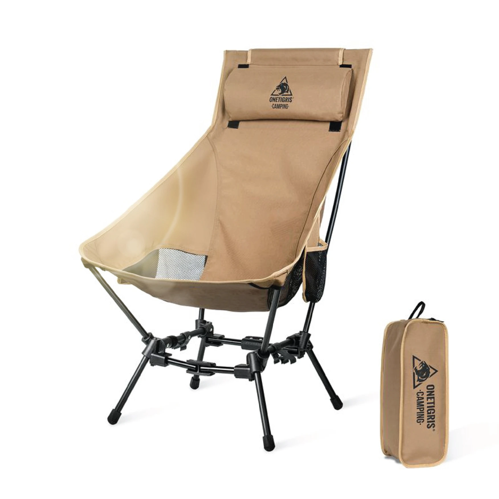 ONE TIGRIS DRAGONHIDE CAMPING CHAIR 06 (COYOTE BROWN)