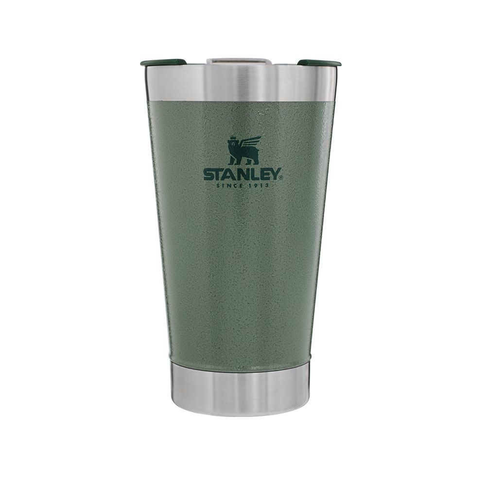 STANLEY CLASSIC STAY-CHILL BEER PINT 16OZ HUMMERTONE GREEN