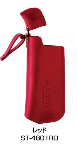 LEATHER CASE RED