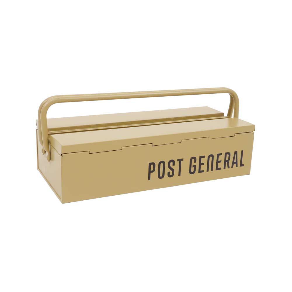 POST GENERAL STACKABLE TOOL BOX SAND BEIGE