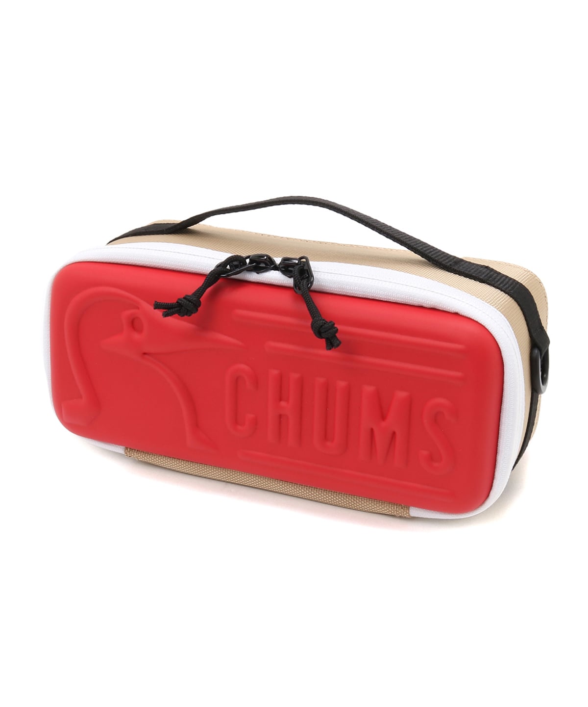 CHUMS BOOBY MULTI HARD CASE S BEIGE / RED