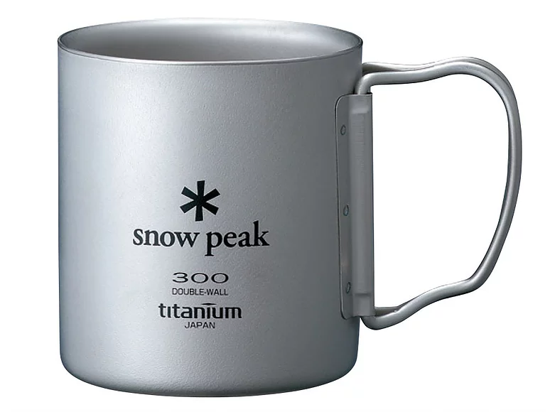 SNOW PEAK TITANIUM DOUBLE WALL CUP 300ML
