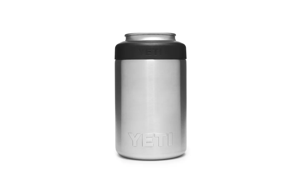 YETI RAMBLER 12OZ COLSTER CAN INSULATOR STAINLESS STEEL