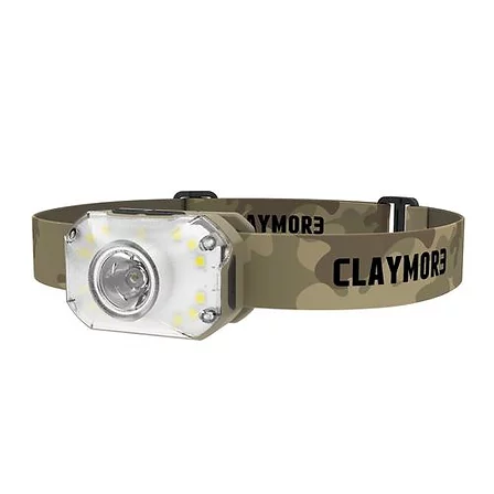 CLAYMORE HEADY 2 RECHARGEABLE HEADLAMP [TAN]