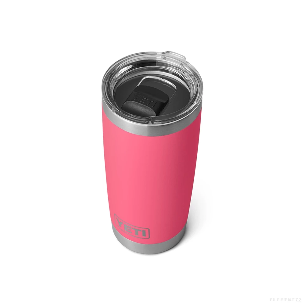 YETI RAMBLER 20OZ TUMBLER TROPICAL PINK