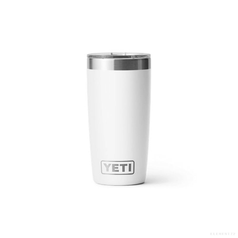 YETI RAMBLER 10OZ TUMBLER WHITE