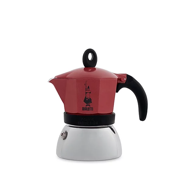 BIALETTI MOKA INDUCTION 3 CUP (RED)